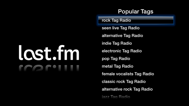 Last.fm for ATV2
